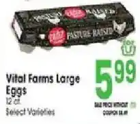 Jewel-Osco Vital Farms Large Eggs offer