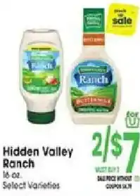 Jewel-Osco Hidden Valley Ranch offer