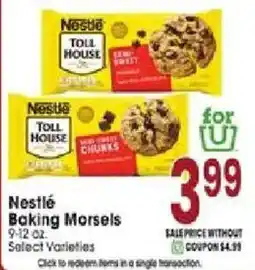 Jewel-Osco Nestle baking morsels offer