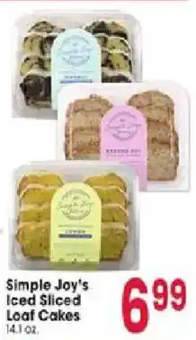 Jewel-Osco Simple Joy's Iced Sliced Loaf Cakes offer