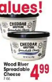 Jewel-Osco Wood River Spreadable Cheese offer