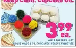 Jewel-Osco Store Made 6 Ct. Cupcakes offer