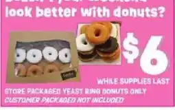 Jewel-Osco Store Packaged Yeast Ring Donuts offer