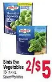 Jewel-Osco Birds Eye Vegetables offer