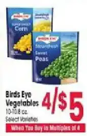 Jewel-Osco Birds Eye Vegetables offer