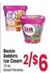 Jewel-Osco Baskin Robbins Ice Cream offer