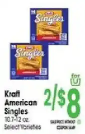 Jewel-Osco Kraft American Singles offer