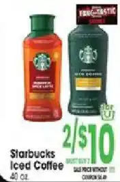 Jewel-Osco Starbucks Iced Coffee offer