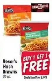 Jewel-Osco Reser's Hash Browns offer