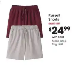 King Soopers Russell shorts offer