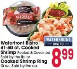 Jewel-Osco Waterfront Bistro cooked shrimp peeled & deveined offer