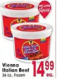 Jewel-Osco Vienna Italian Beef offer