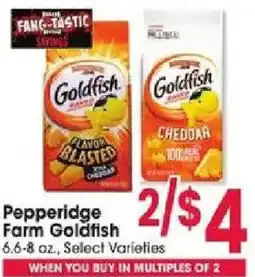 Jewel-Osco Pepperidge Farm Goldfish offer