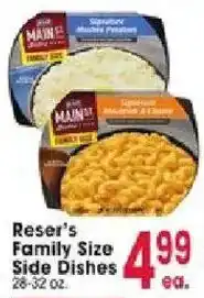 Jewel-Osco Reser's Family Size Side Dishes offer