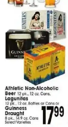 Jewel-Osco Athletic Non-Alcoholic Beer offer