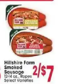 Jewel-Osco Hillshire Farm Smoked Sausage offer