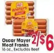 Jewel-Osco Oscar Mayer Meat Franks offer