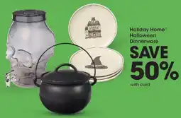 King Soopers Holiday Home Halloween Dinnerware offer