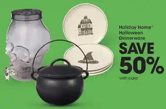 Holiday Home Halloween Dinnerware