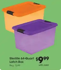 King Soopers Sterilite latch box offer