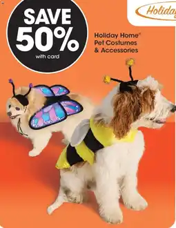 King Soopers Holiday Home Pet Costumes & Accessories offer