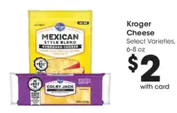Dillons Kroger Cheese offer