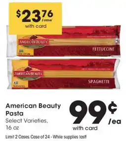 Smith's American Beauty Pasta offer