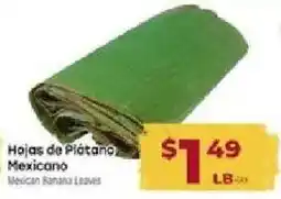 Cardenas Mexican Banana Leaves offer