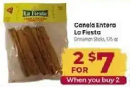 Cardenas La Fiesta cinnamon sticks offer