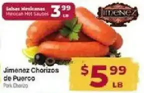 Jimenez Chorizos de Puerco