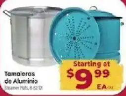 Cardenas Tamaleras de Aluminio offer