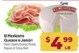 Cardenas El Mexicano Quesos o Jamón offer