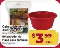 Cardenas American Maid Cubeta para Masa offer