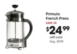 King Soopers Primula French Press offer