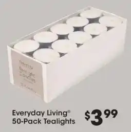King Soopers Everyday Living® Tealights offer