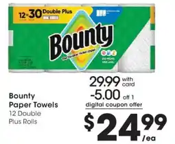 Dillons Bounty paper towels offer