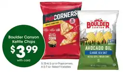 Dillons Boulder Canyon Kettle Chips offer