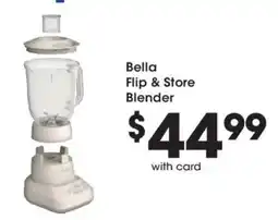 Dillons Bella flip & store blender offer