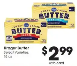 Dillons Kroger butter offer