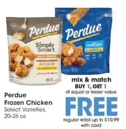 Dillons Perdue Frozen Chicken offer