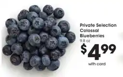 Dillons Private Selection Colossal Blueberries offer