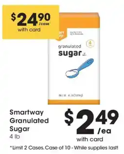 Smith's Smartway granulated sugar offer