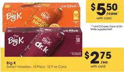 Smith's Big K Select Varieties offer