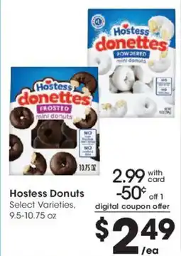 Smith's Hostess donettes offer
