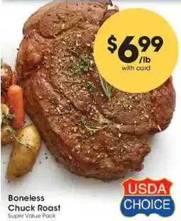 Smith's Boneless Chuck Roast offer