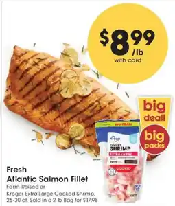 Smith's Kroger cooked shrimp offer