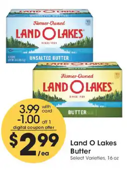 Smith's Land O Lakes Butter offer
