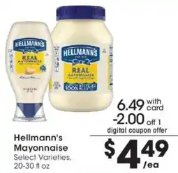 Dillons Hellmann's Mayonnaise offer