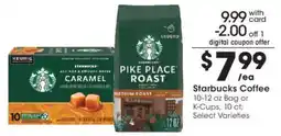 Dillons Starbucks Coffee offer