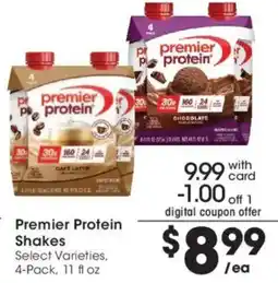 Dillons Premier Protein Shakes offer